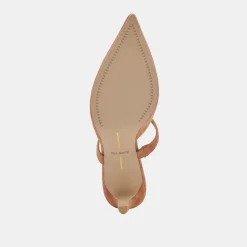 KANIKA MID HEELS BROWN SUEDE^Dolce Vita Outlet