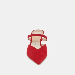 KANIKA MID HEELS CRIMSON SUEDE^Dolce Vita Sale