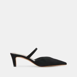 KANIKA MID HEELS ONYX SUEDE^Dolce Vita Sale