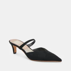 KANIKA MID HEELS ONYX SUEDE^Dolce Vita Sale