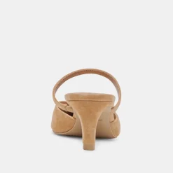 KANIKA MID HEELS TAN SUEDE^Dolce Vita Discount