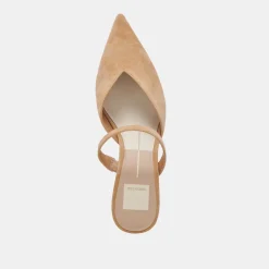 KANIKA MID HEELS TAN SUEDE^Dolce Vita Discount