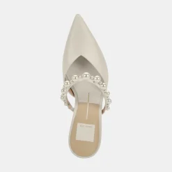 KANIKA PEARL HEELS VANILLA SILK^Dolce Vita Outlet