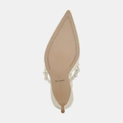 KANIKA PEARL HEELS VANILLA SILK^Dolce Vita Outlet