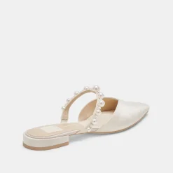KANIKA PEARL WIDE FLATS VANILLA PEARLS^Dolce Vita Discount