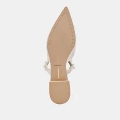 KANIKA PEARL WIDE FLATS VANILLA PEARLS^Dolce Vita Discount