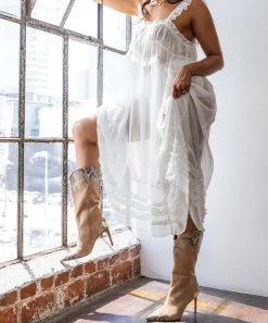 KASEDY BOOTS TAUPE MULTI SUEDE^Dolce Vita Fashion