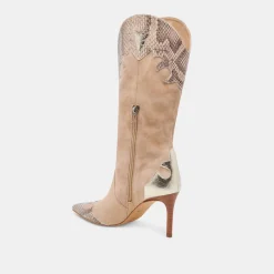 KASEDY BOOTS TAUPE MULTI SUEDE^Dolce Vita Fashion