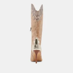 KASEDY BOOTS TAUPE MULTI SUEDE^Dolce Vita Fashion