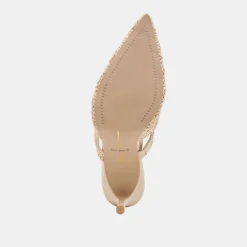 KASSY HEELS NATURAL MACRAME^Dolce Vita Discount