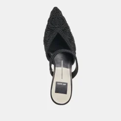 KASSY HEELS ONYX MACRAME^Dolce Vita Fashion