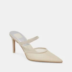 KATIK HEELS IVORY MESH^Dolce Vita Outlet