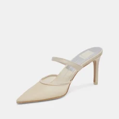 KATIK HEELS IVORY MESH^Dolce Vita Outlet