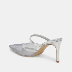 KATIK HEELS SILVER MESH^Dolce Vita Outlet