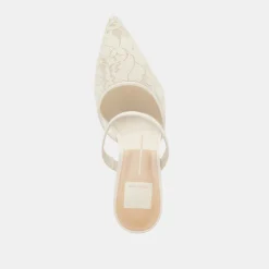 KATIK HEELS WHITE FLORAL LACE^Dolce Vita Sale