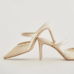 KATIK HEELS WHITE FLORAL LACE^Dolce Vita Sale