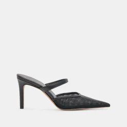 KATIK WIDE HEELS ONYX MESH^Dolce Vita Online