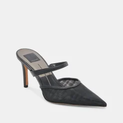 KATIK WIDE HEELS ONYX MESH^Dolce Vita Online