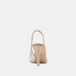 KAYE CRYSTAL HEELS GOLD MESH^Dolce Vita Outlet