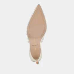 KAYE CRYSTAL HEELS WHITE MESH^Dolce Vita Online