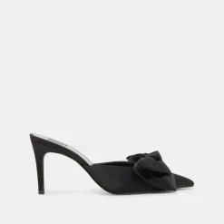 KAYLI HEELS ONYX SATIN^Dolce Vita Best