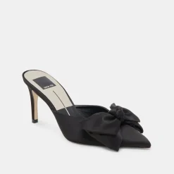 KAYLI HEELS ONYX SATIN^Dolce Vita Best