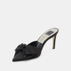 KAYLI HEELS ONYX SATIN^Dolce Vita Best