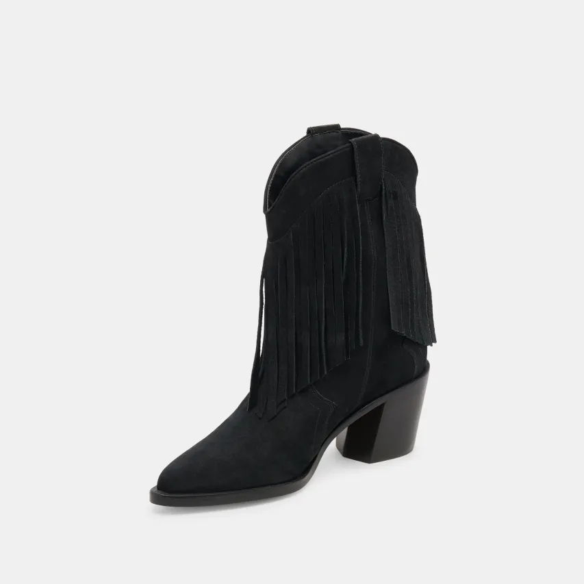 KAYLIE BOOTS BLACK NUBUCK^Dolce Vita Best