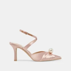 KAYSEY HEELS LT BLUSH SATIN^Dolce Vita Outlet