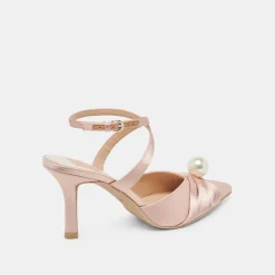 KAYSEY HEELS LT BLUSH SATIN^Dolce Vita Outlet