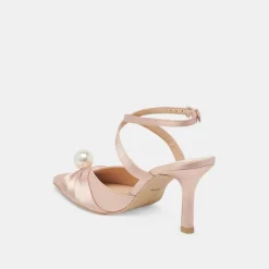 KAYSEY HEELS LT BLUSH SATIN^Dolce Vita Outlet