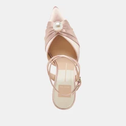 KAYSEY HEELS LT BLUSH SATIN^Dolce Vita Outlet