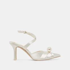 KAYSEY HEELS VANILLA SATIN^Dolce Vita Sale