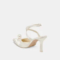 KAYSEY HEELS VANILLA SATIN^Dolce Vita Sale