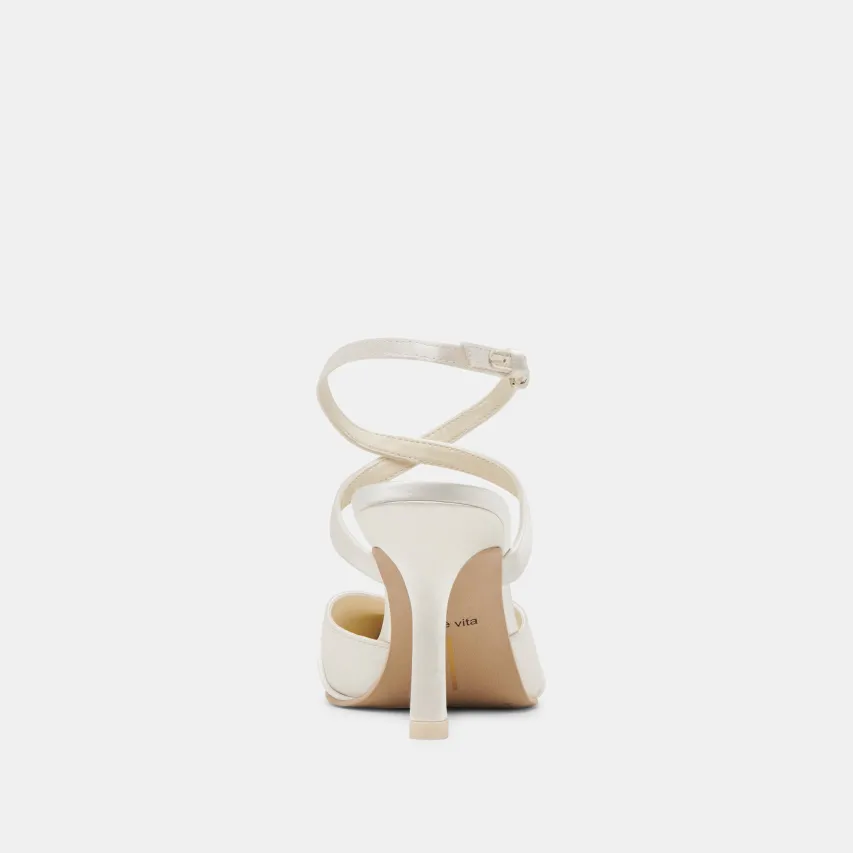 KAYSEY HEELS VANILLA SATIN^Dolce Vita Sale
