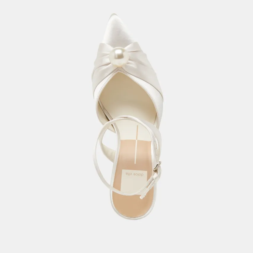 KAYSEY HEELS VANILLA SATIN^Dolce Vita Sale