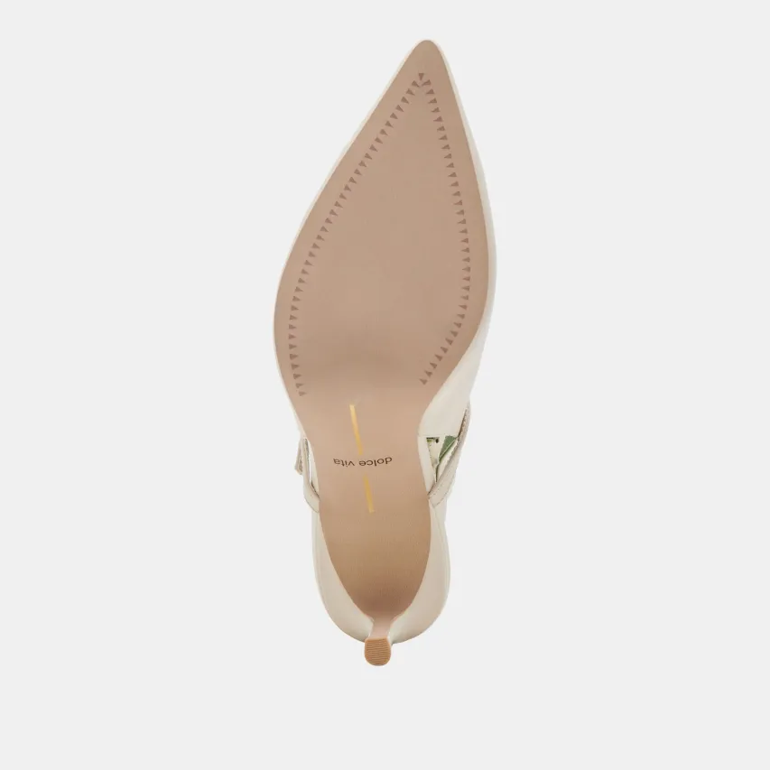 KELLEN HEELS IVORY LEATHER^Dolce Vita Hot
