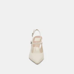 KELLEN HEELS IVORY LEATHER^Dolce Vita Hot