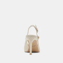 KELLEN HEELS IVORY LEATHER^Dolce Vita Hot