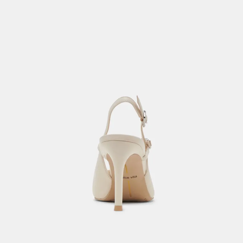 KELLEN HEELS IVORY LEATHER^Dolce Vita Hot