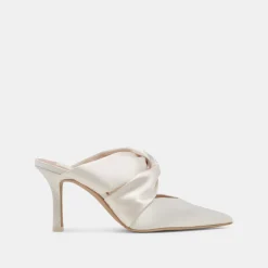 KELSY HEELS CREME SATIN^Dolce Vita Hot