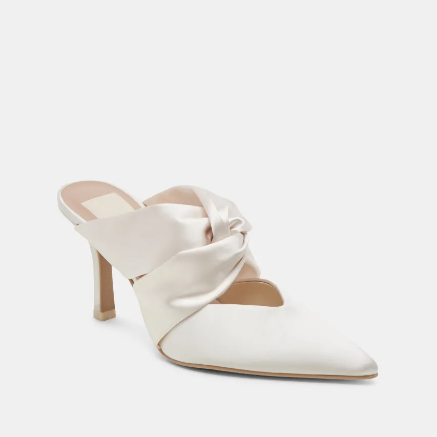 KELSY HEELS CREME SATIN^Dolce Vita Hot