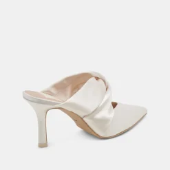 KELSY HEELS CREME SATIN^Dolce Vita Hot