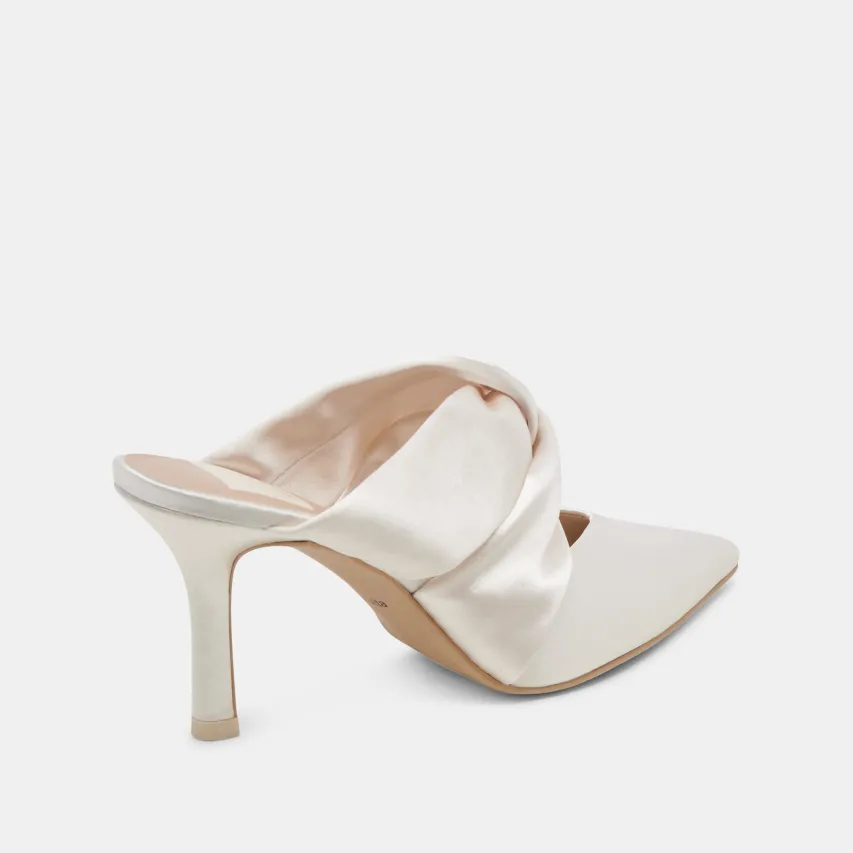 KELSY HEELS CREME SATIN^Dolce Vita Hot