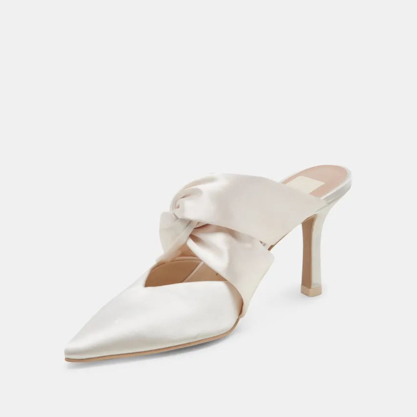 KELSY HEELS CREME SATIN^Dolce Vita Hot