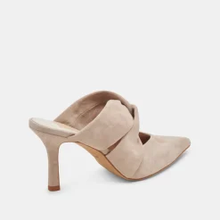 KELSY HEELS TAUPE SUEDE^Dolce Vita Fashion