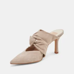 KELSY HEELS TAUPE SUEDE^Dolce Vita Fashion