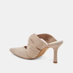 KELSY HEELS TAUPE SUEDE^Dolce Vita Fashion