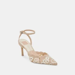 KENEDY HEELS TAUPE MULTI CROCHET^Dolce Vita Outlet