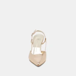 KIM HEELS GOLD DISTRESSED LEATHER^Dolce Vita Online